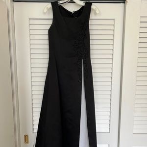Juniors Michaelangelo Black/White Dress with sequins size 16